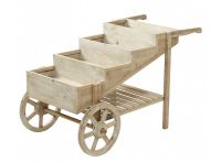 Small Tiered Flower Cart